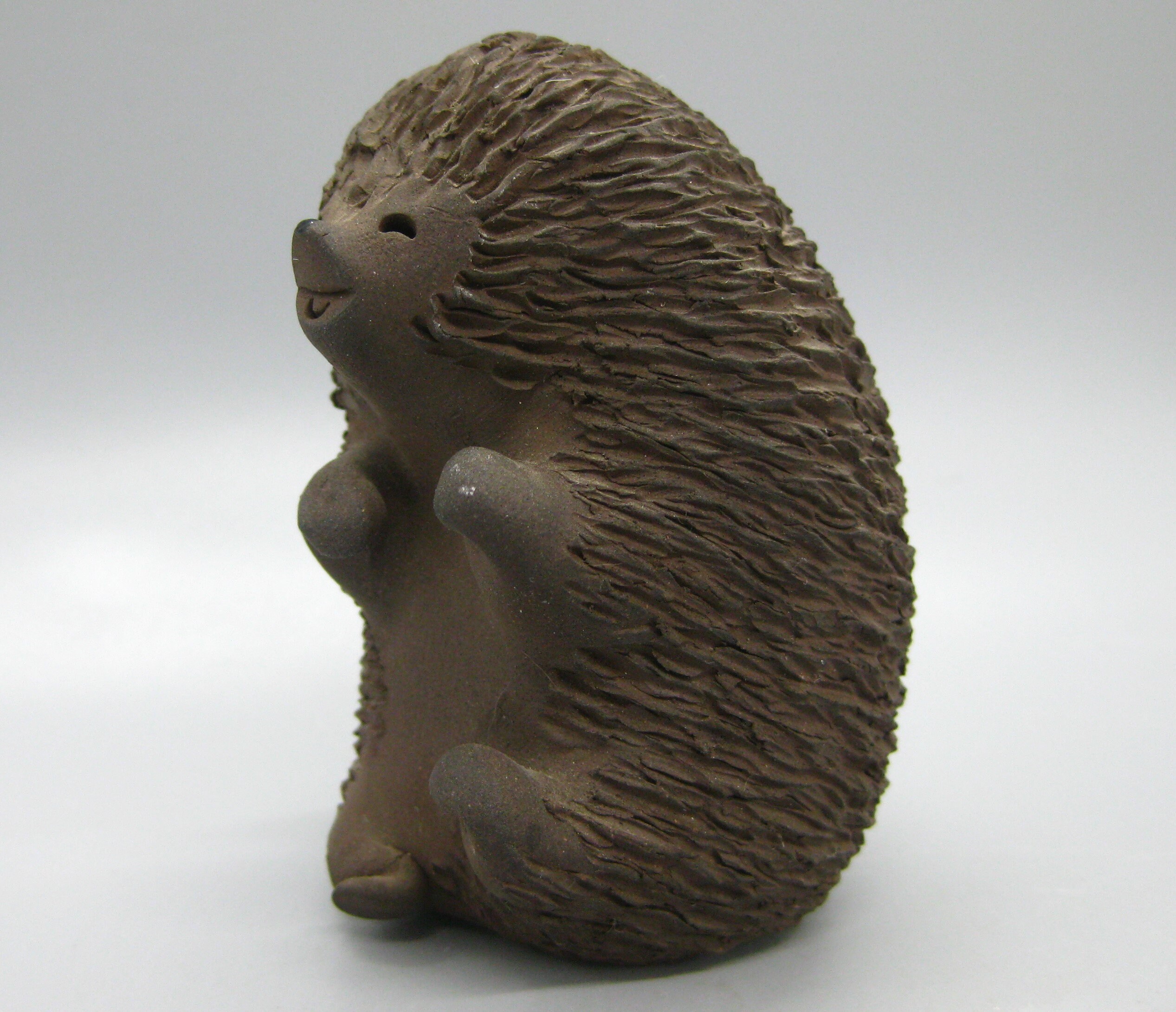 Ellen Karlsen Denmark Danish Art Pottery Vintage Hedgehog Figurine