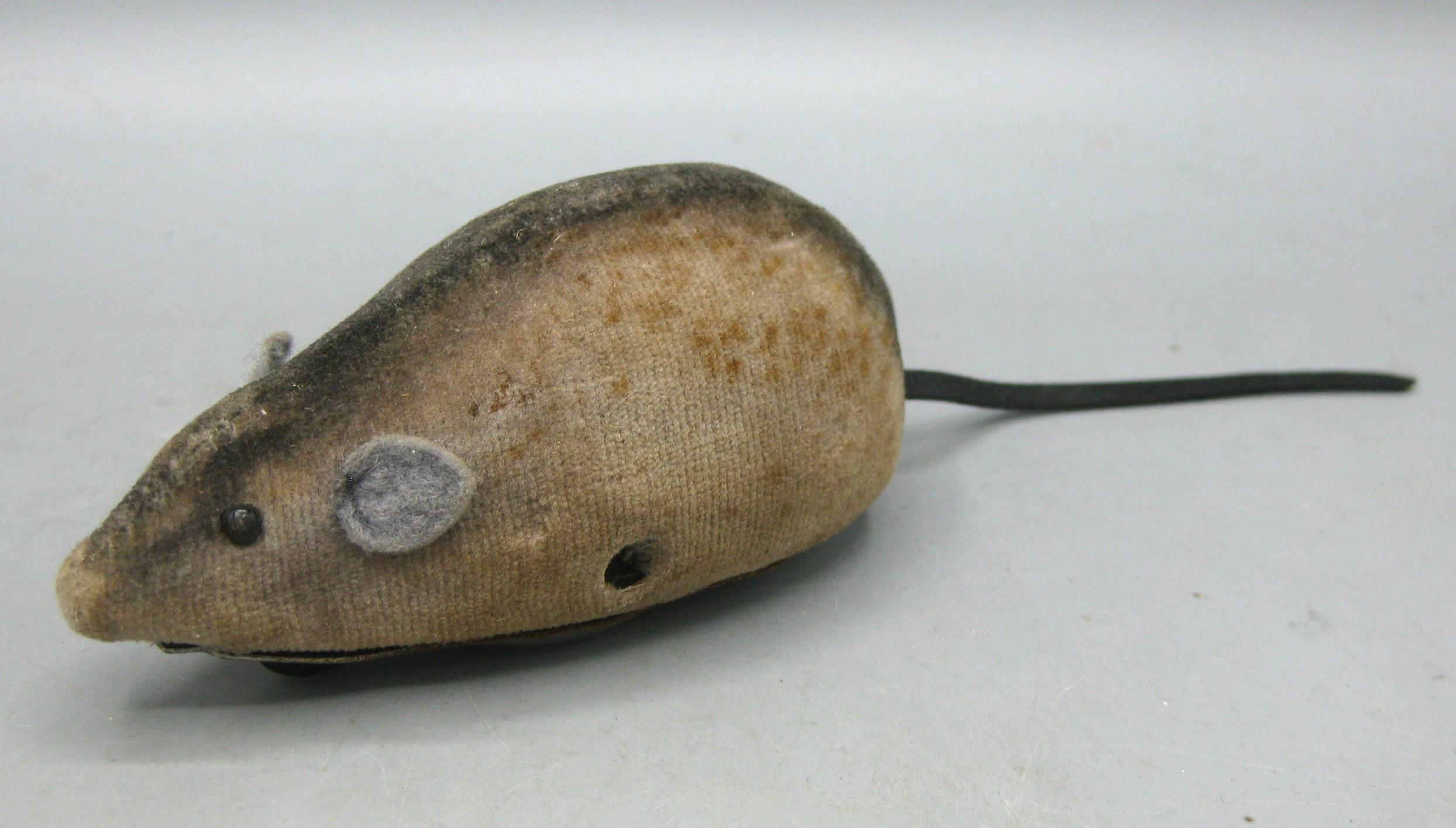 ヴィンテージ 30年代 シュコー ドイツ製 ゼンマイ式マウス 機械式