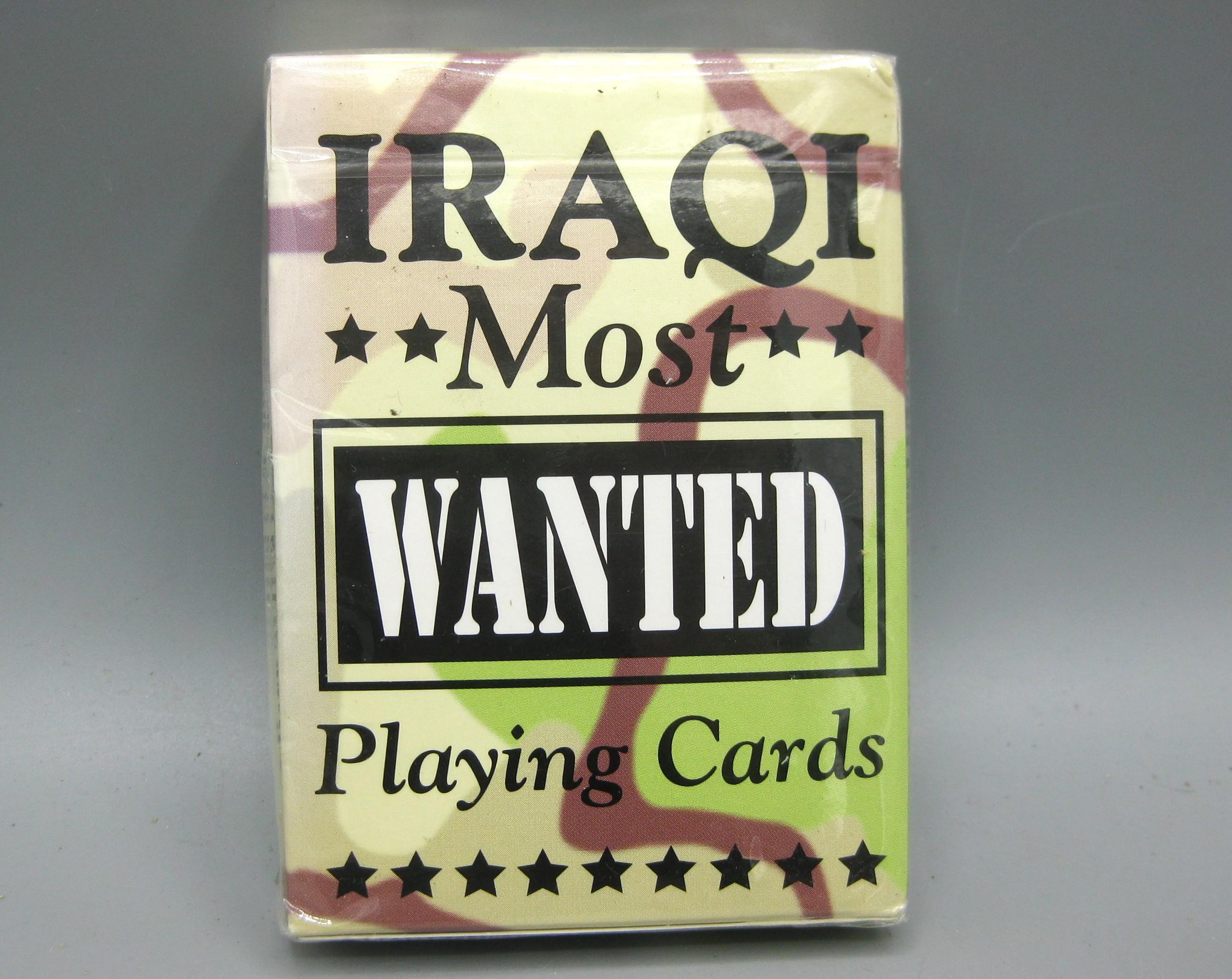 Iraqi most wanted playing cards - Etsy 日本