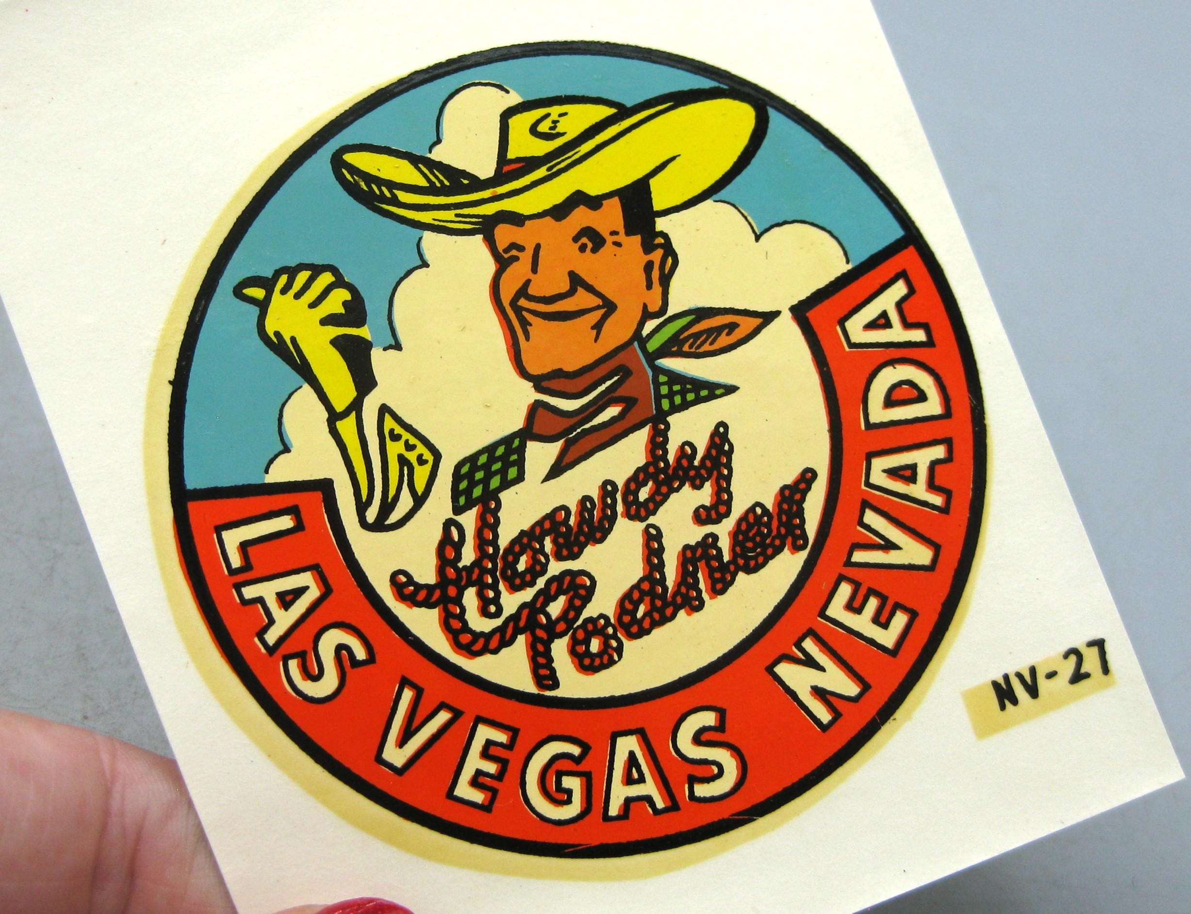 ピンバッジ ラスベガス カウボーイ Vegas Vic - Etsy