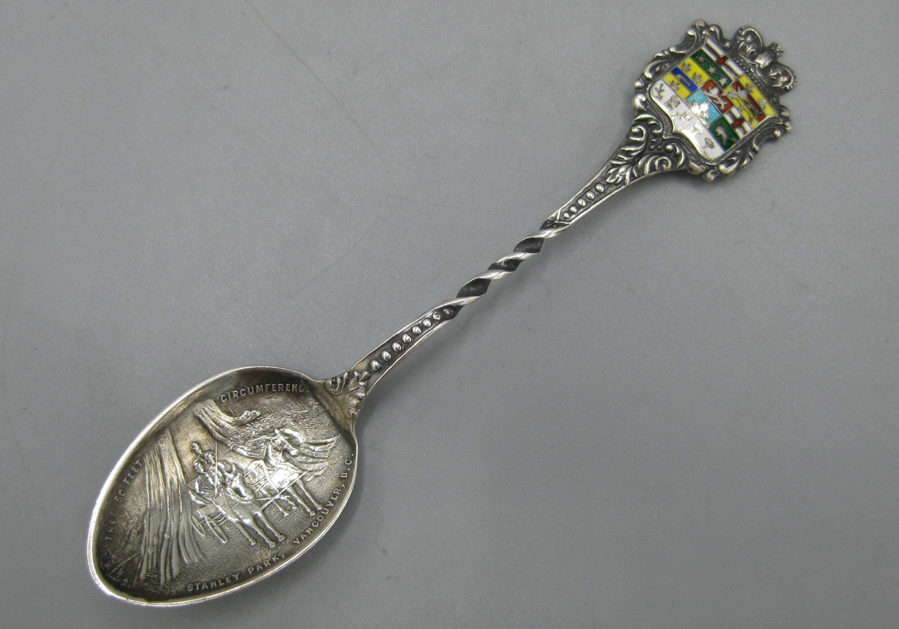 50〜60s silver spoon vintage バングル 2 ANTIQUE COLLECTIBLE SPOONS 8.25