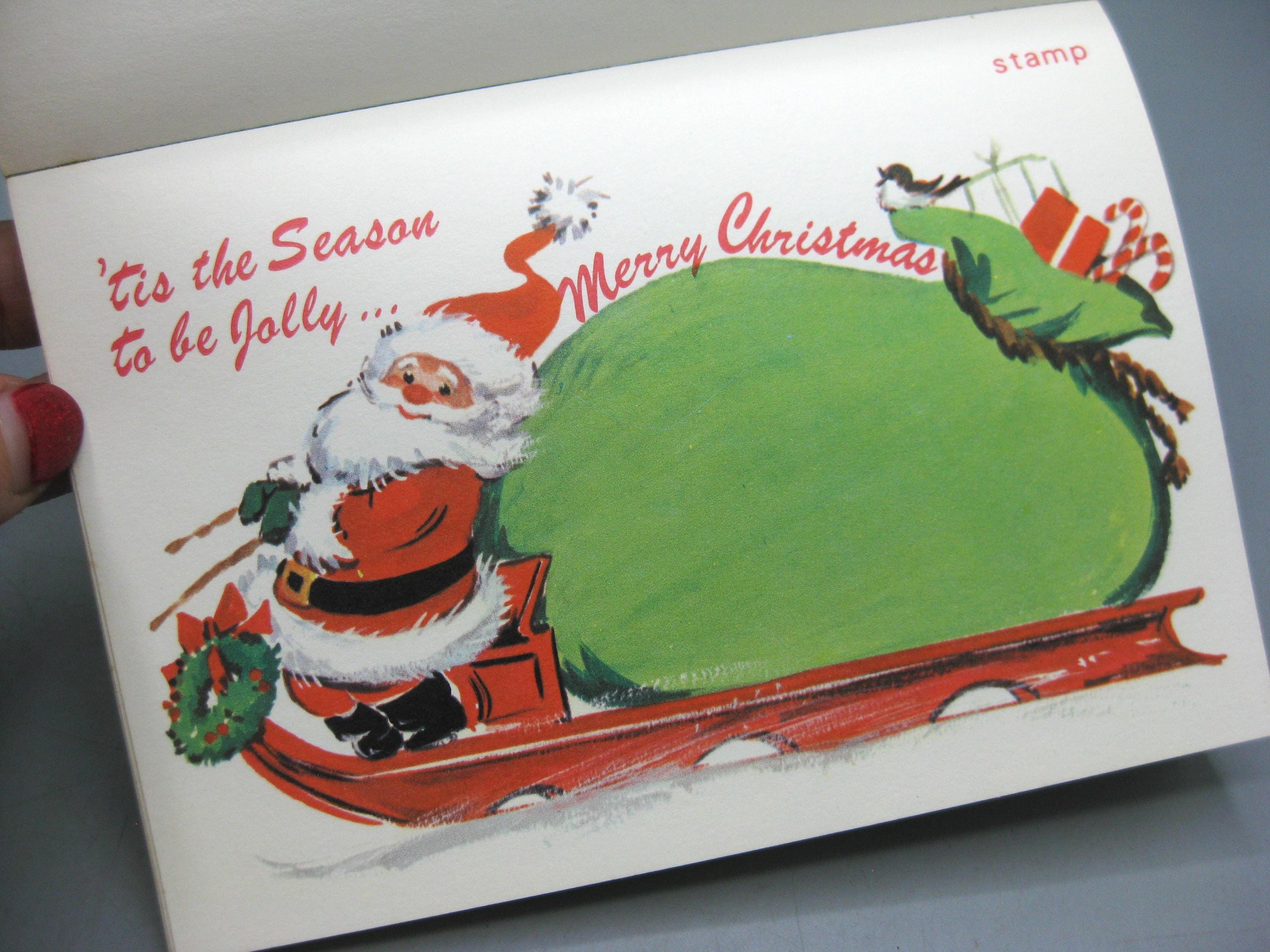 1960s Christmas Card - Etsy
