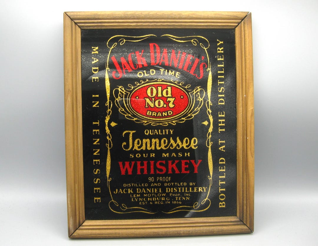 Jack Daniel`s Old No. 7 Tennessee Wood Sign - Neon Sign - LED Sign - Foto 12