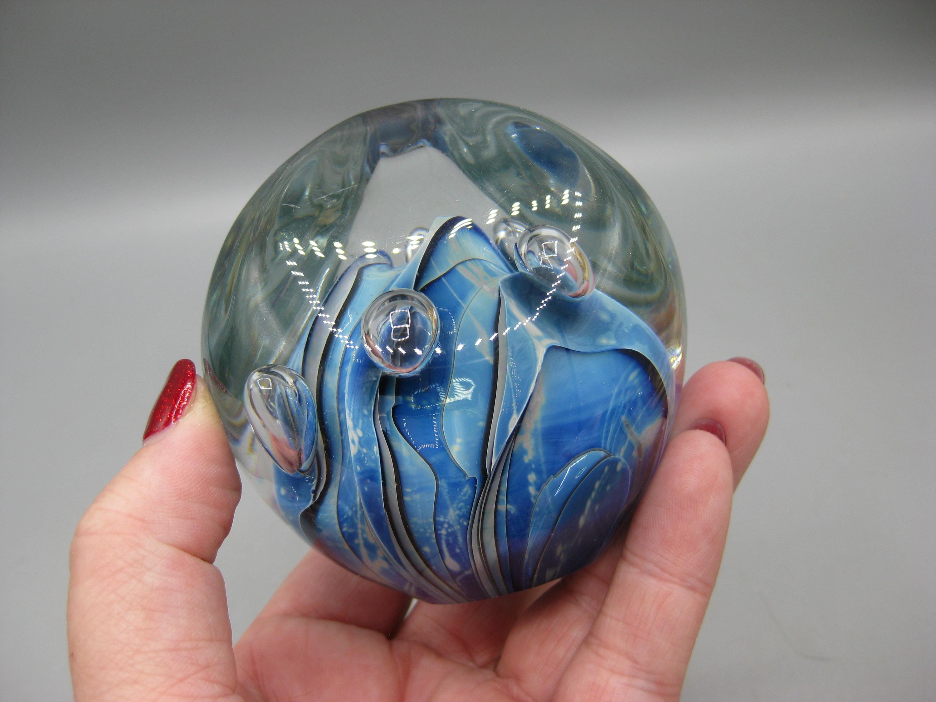 ロバートアイクホルト ROBERT EICKHOLT ペーパーウェイト 1992 Robert Eickholt Art Glass Paperweight 1992 3