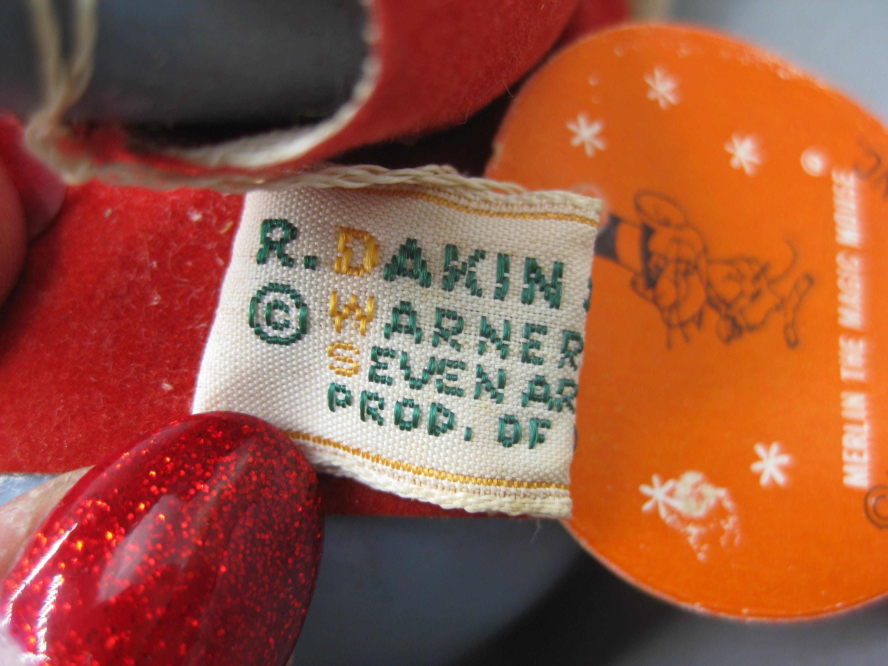 Vintage 1970 Dakin Merlin the Magic Mouse Looney Tunes Cartoon