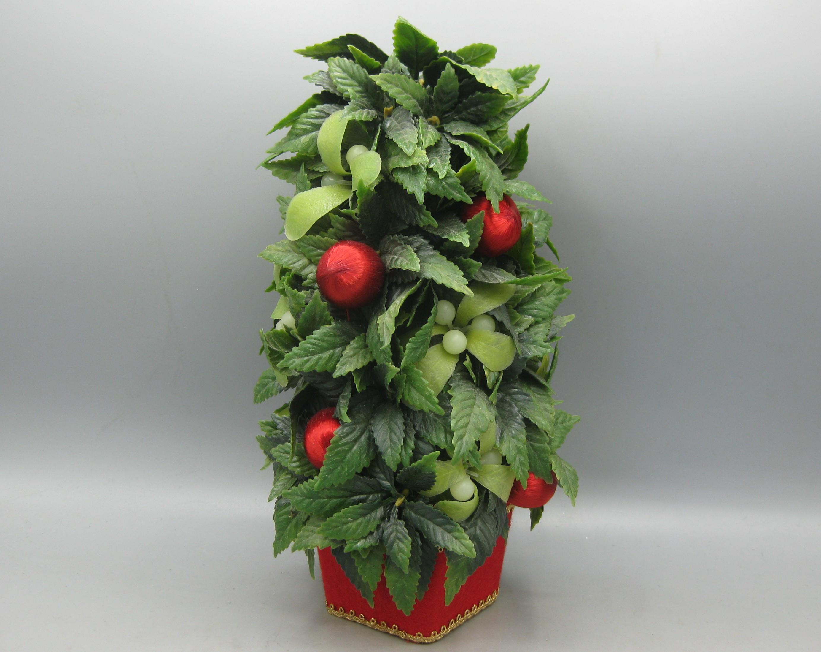 u*d様 【長期保管品】 火山のオカリーナ ハンドメイド 貴重 美品 クリスマス ヴィンテージ グリーン ヒイラギ ヤドリギ クリスマス ワルツ ツリー