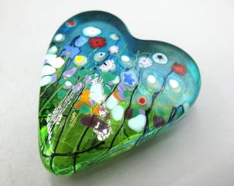 Robert Held Art Glass Vase Signed Original Label Collectible Glass