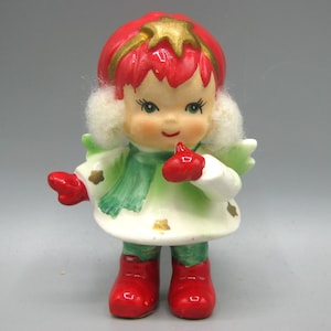 ヴィンテージ 60年代 レフトン クリスマス エンジェル ガール