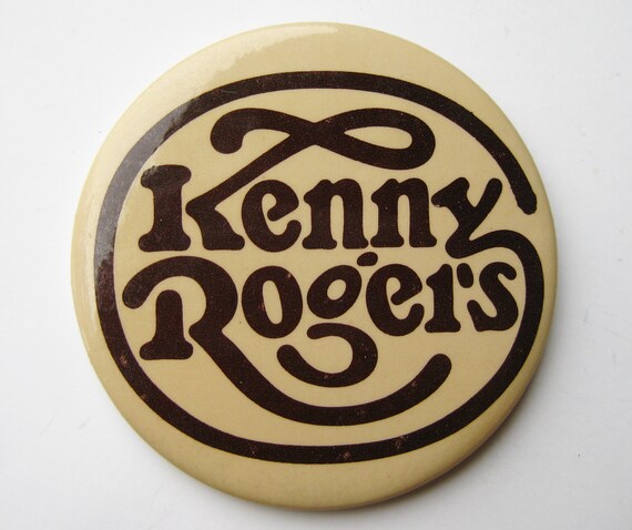 Vintage 70s Kenny Rogers 3" Souvenir Country Musi… - image 5