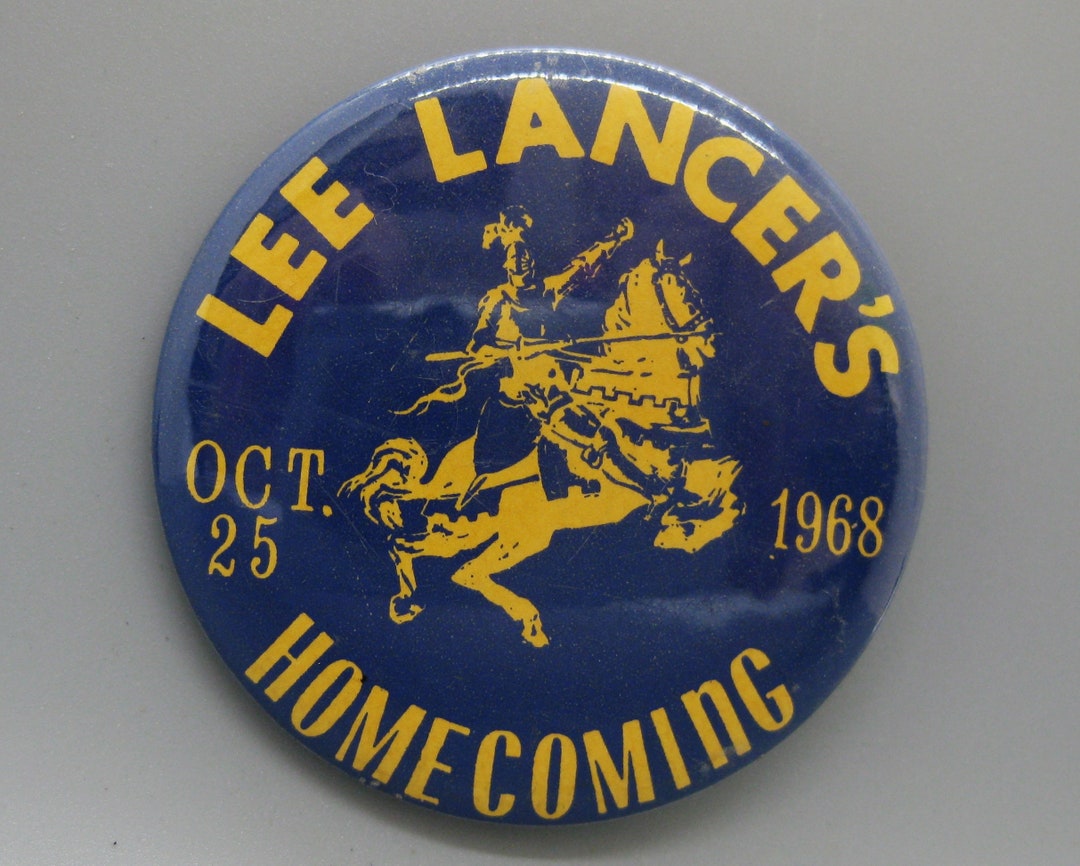 Vintage 1968 Robert E. Lee High School Lancers Etsy
