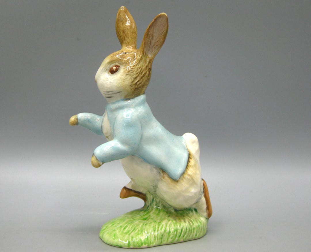 Vintage 80s Royal Albert Peter Rabbit Beatrix Potter 1989 Porcelain ...