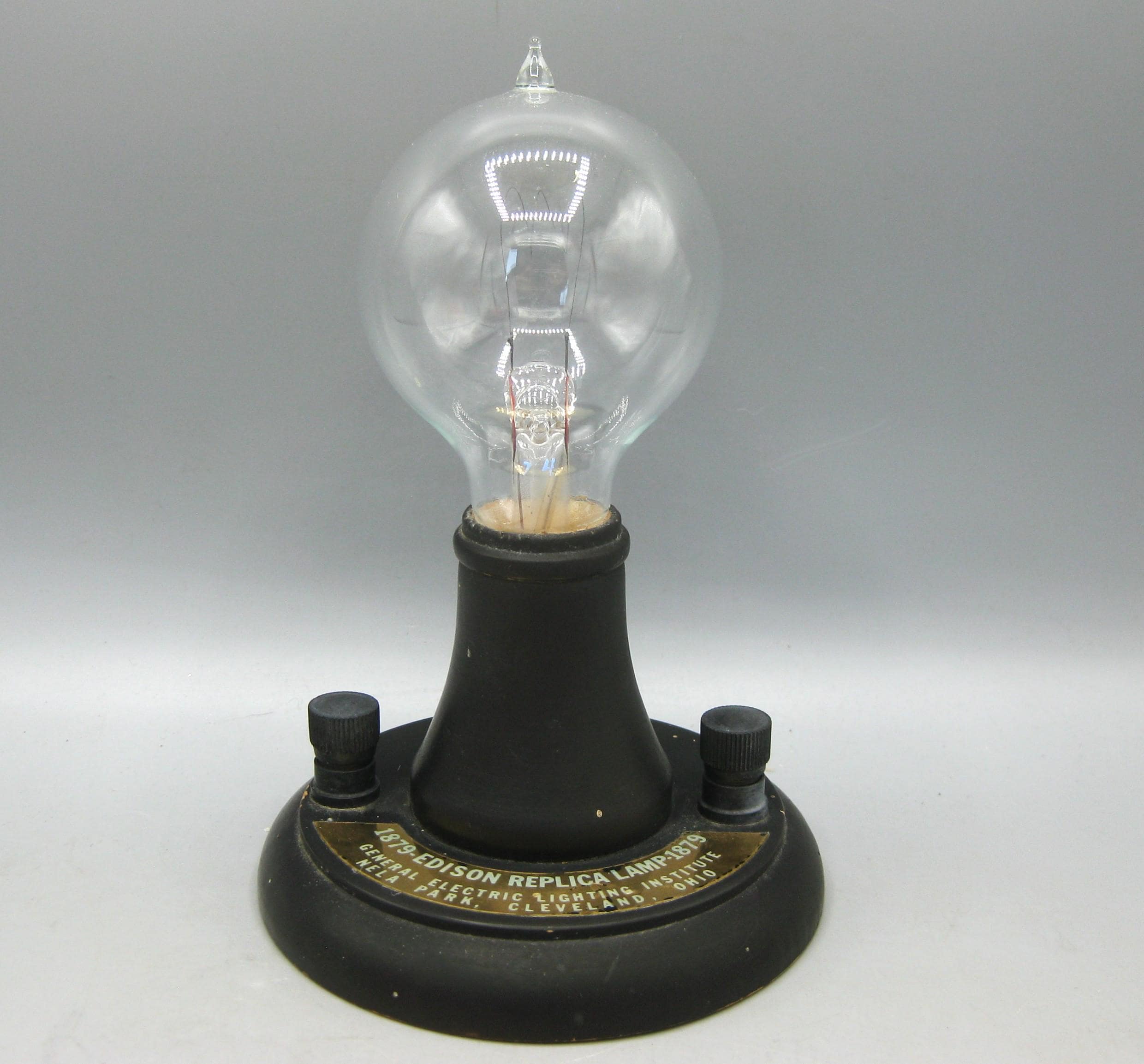 ヴィンテージ 60年代 エジソン電球 1879年 レプリカ GE ゼネラル