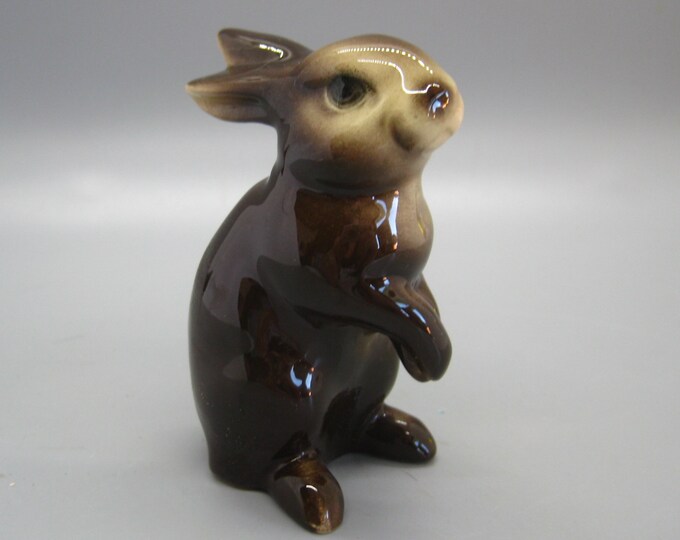 Vintage Goebel Bunny Rabbit German Porcelain Figurine Etsy