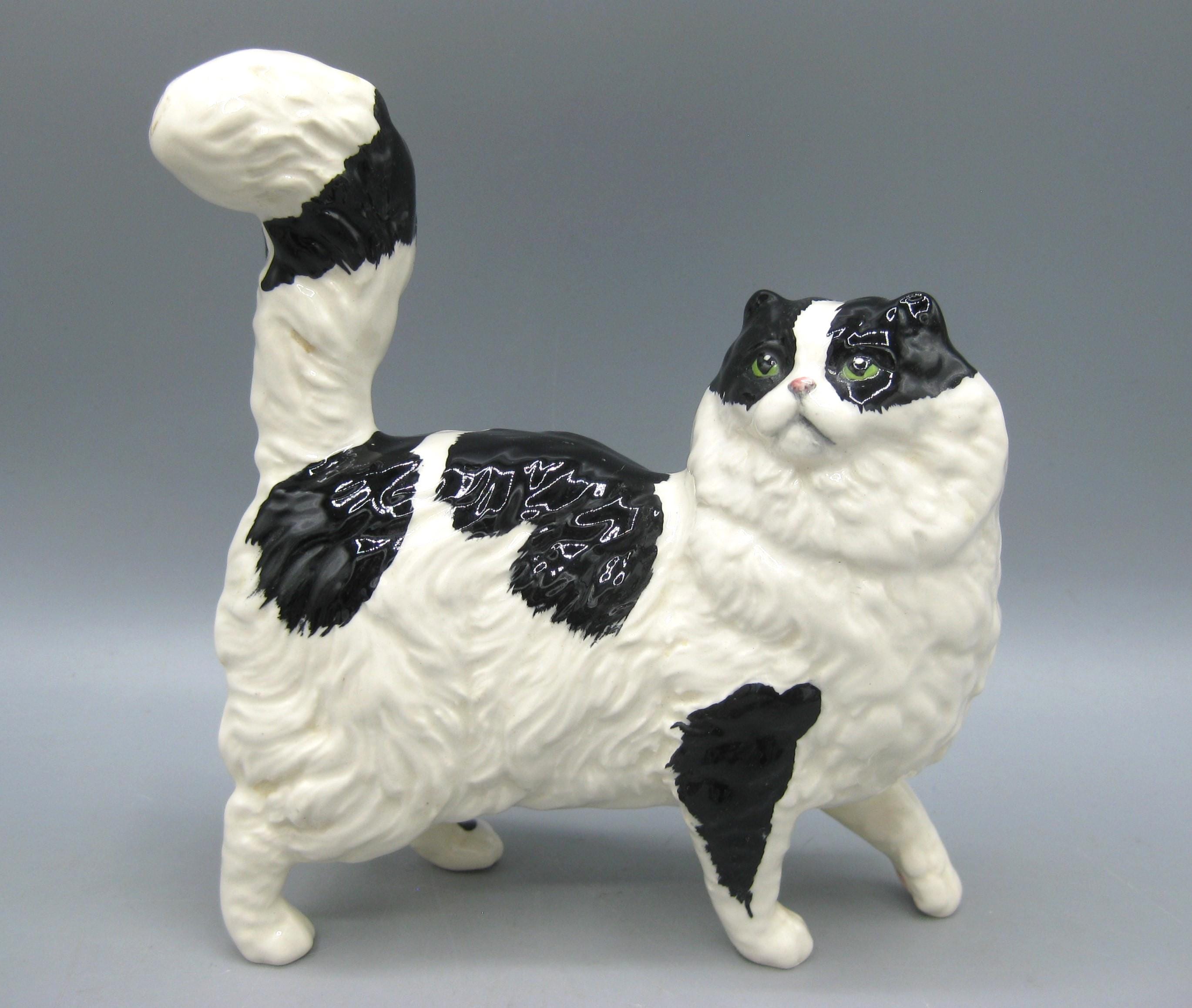 ベスウィックBESWICK 猫フィギュア Beswick white cat - Etsy 日本