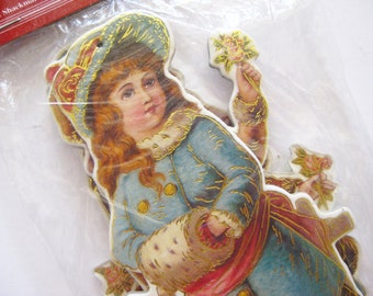 *CHOICE* Vintage Shackman or Kathy Lawrence Diecut Ornaments Decorative Hangers *CHOICE* Vintage Shackman or Kathy Lawrence Diecut Ornaments Decorative Hangers