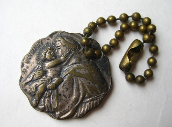 Vintage st christopher chain - Gem