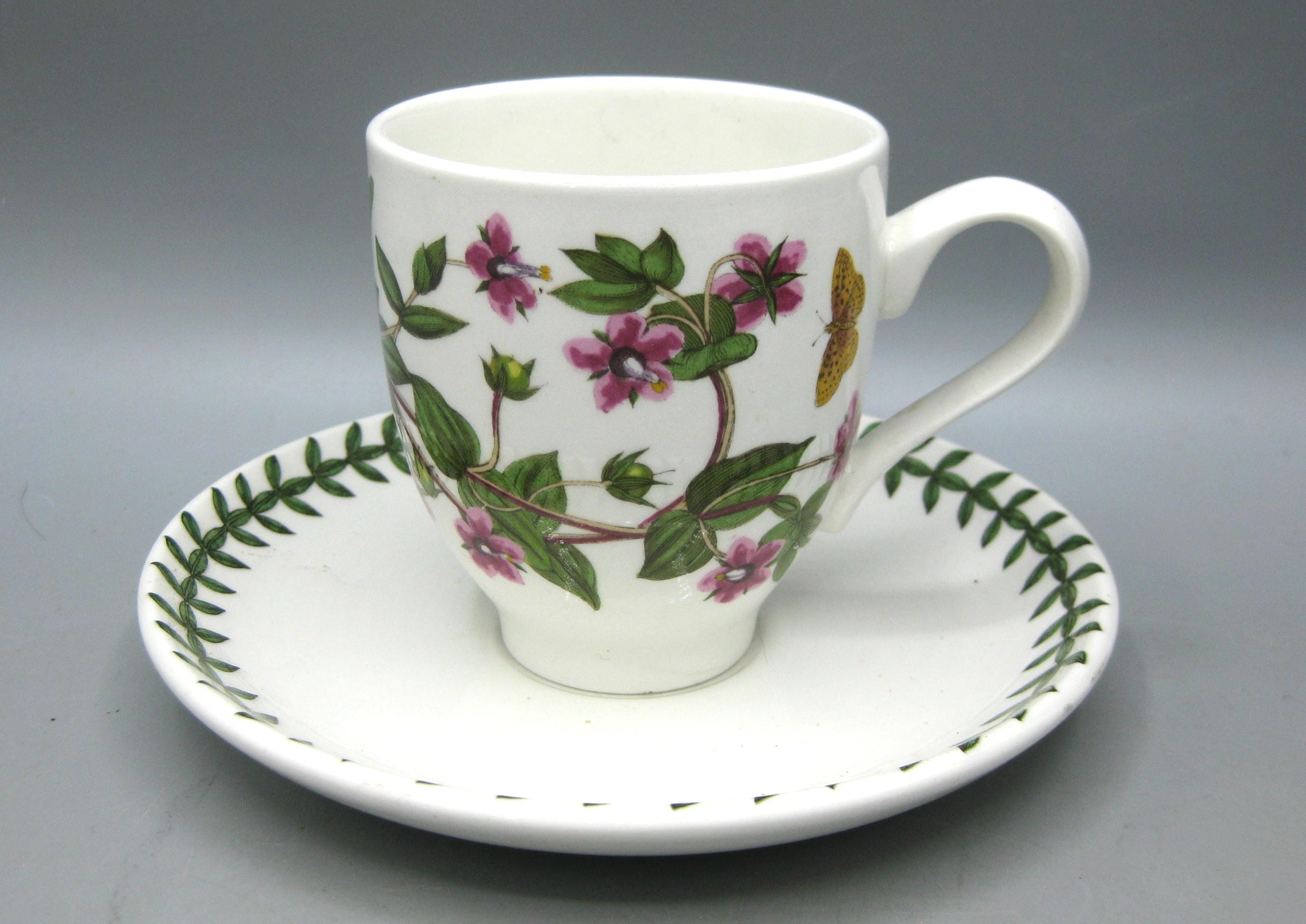 THE BOTANIC GARDEN 食器・ソーサーセット ビンテージ Portmeirion