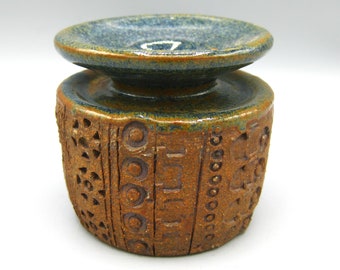 Vintage Joan Thorburn Allied Craftsmen Studio Art Pottery Ceramic Vase