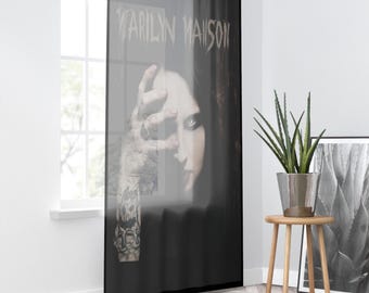 Cortina de ventana de Marilyn Manson