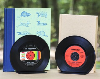 Pair of Record bookends
