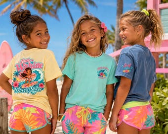 Little Wahine Wave Rider Tee