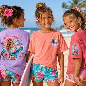 Little Mermaid Wave Rider Tee image 1