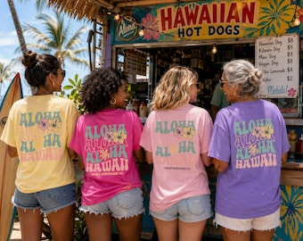 Aloha Hawaii Surf Graphic Tee
