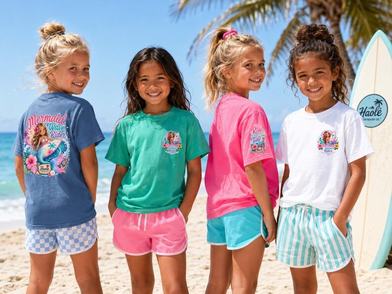 Little Mermaid Wave Rider Tee image 2