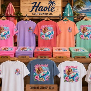 Little Mermaid Wave Rider Tee image 3