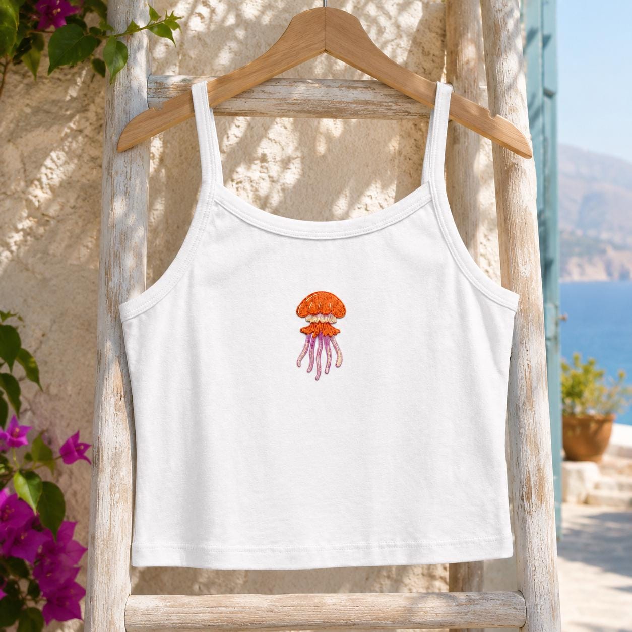 Jellyfish Crop Top - Etsy