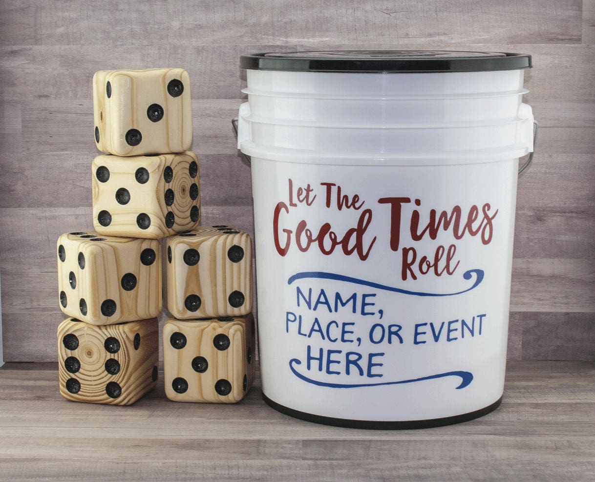 Yahtzee Game, Lawn Yahtzee Game, Giant Yahtzee Game