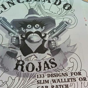 Leder Portemonnaie & Cap Patch Designs: 133 druckbare Bilder (PDF-Buch)