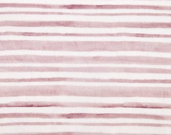 Minky fabric by the yard- Stripe Digital Cuddle® Rosewater by shannon fabrics minky fabric- mini stripe cuddle one yard