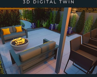 3D Garden Design UK | Landscape Plan with Visuals (Digital Download)