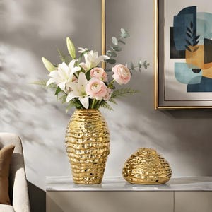 Gold vase
