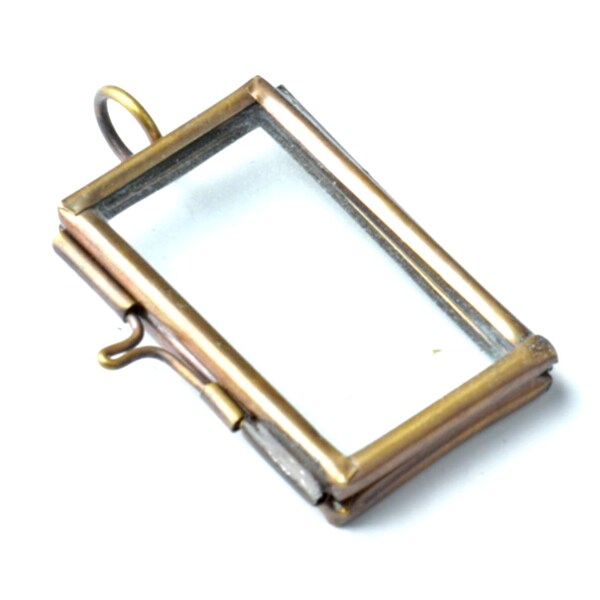 Glass Locket - Etsy