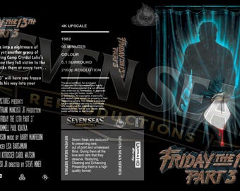 Friday the 13th Part 3 (Turbine 4K Upscale) UHD Blu-Ray