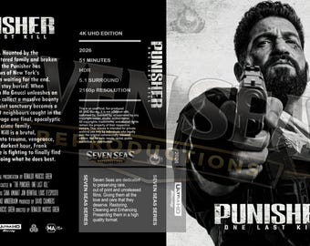The Punisher: One Last Kill 4K UHD Blu-Ray with HDR