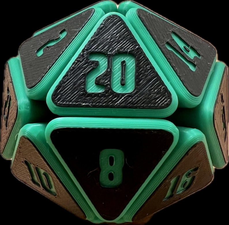 Squishy Fidget D20 Dice - Etsy