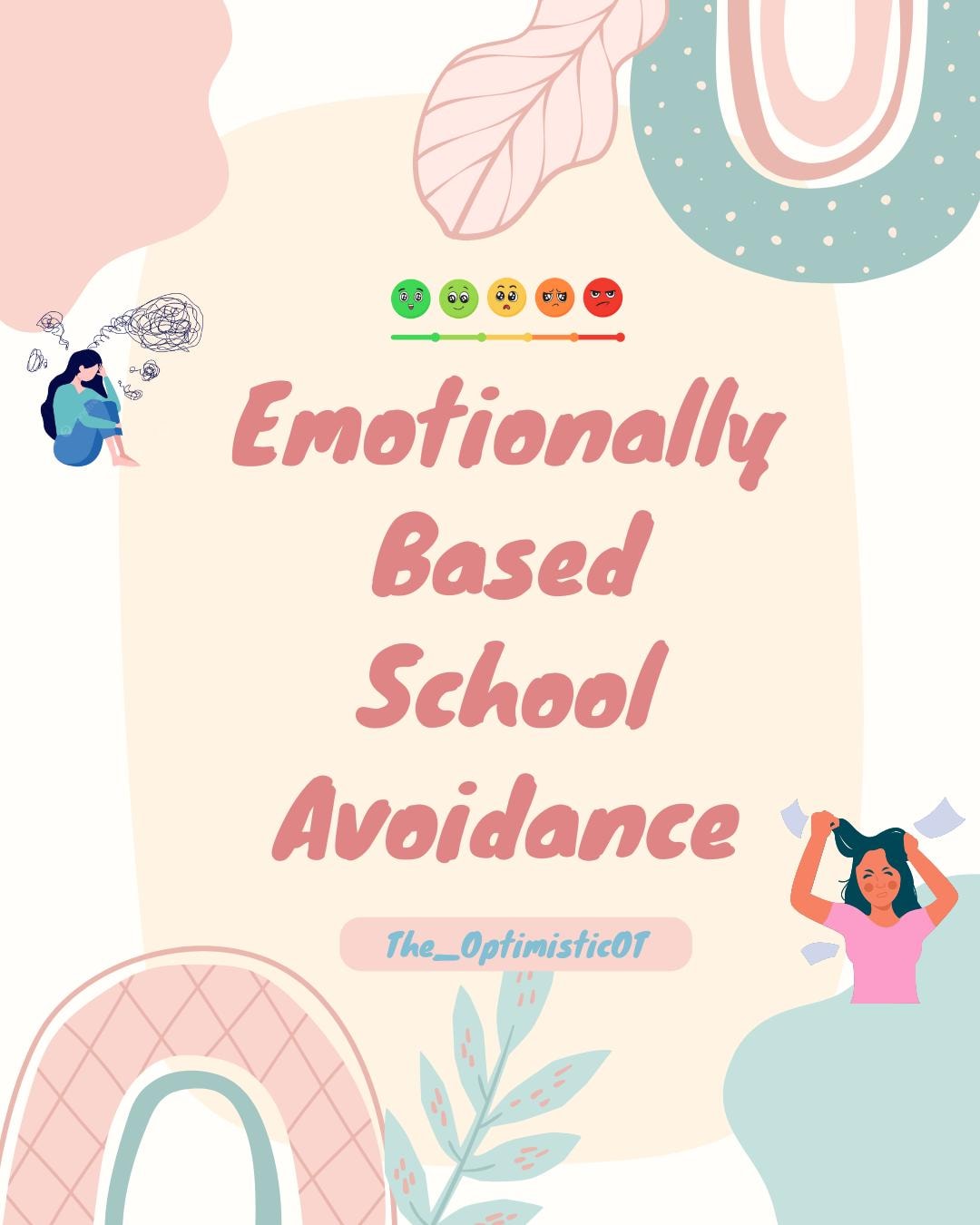 School Avoidance Worksheet.pdf Emotionally Based School Avoidance Handout for Parents and Schools - Etsy