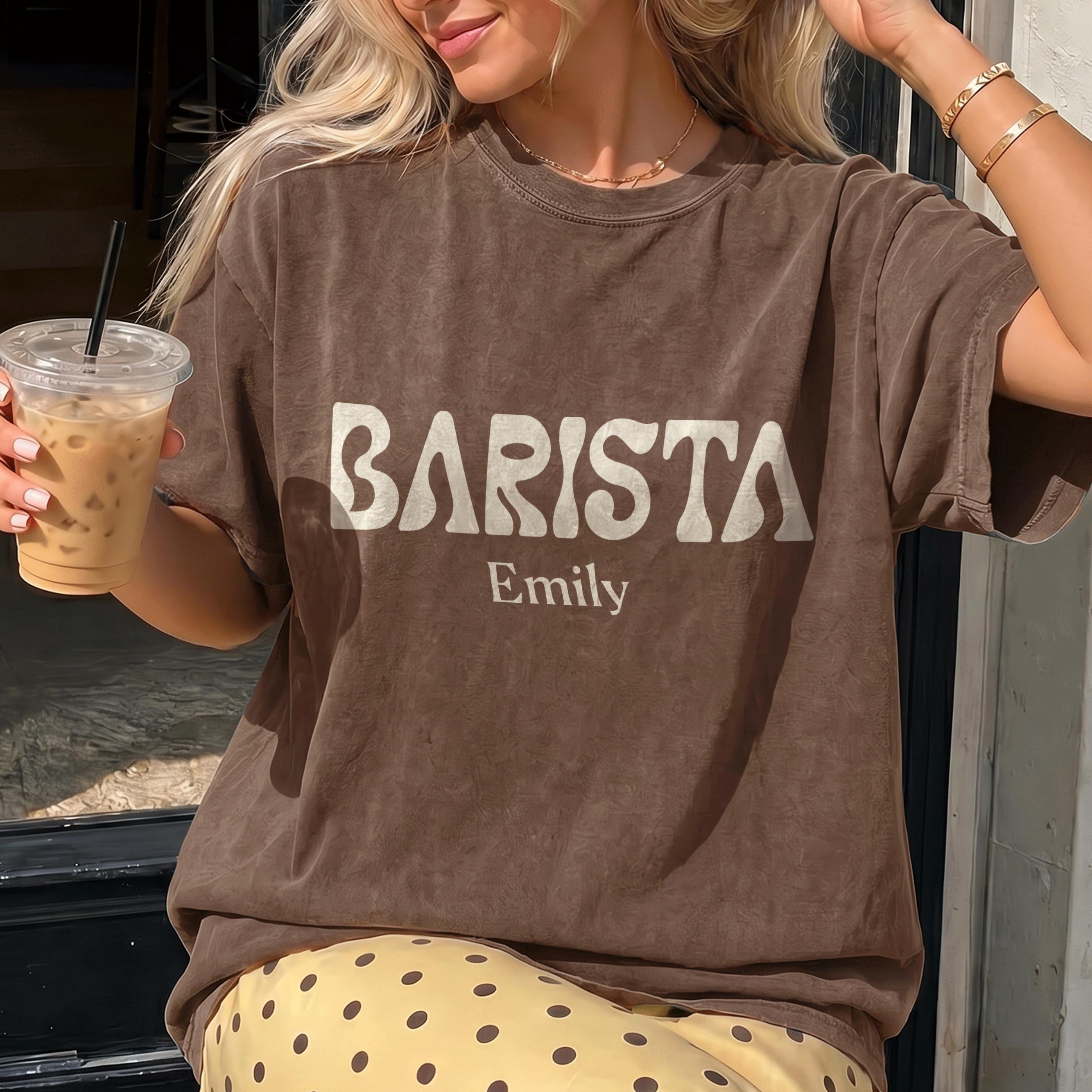 Barista Uniform Tee - Etsy