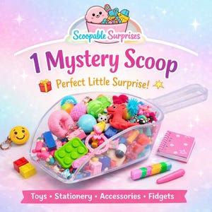 1 Caja Misteriosa / Juguetes Divertidos / Juguetes Antiestrés / Papelería Sorpresa / Caja Misteriosa para Niño / Sorpresas para Niños / Regalo de Cumpleaños para Niños / Juguetes Antiestrés Blanditos