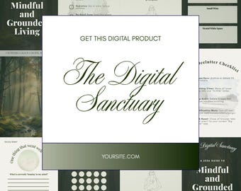 Digital Detox Planner, Mindfulness Focus Toolkit, Burnout Reset (PDF)