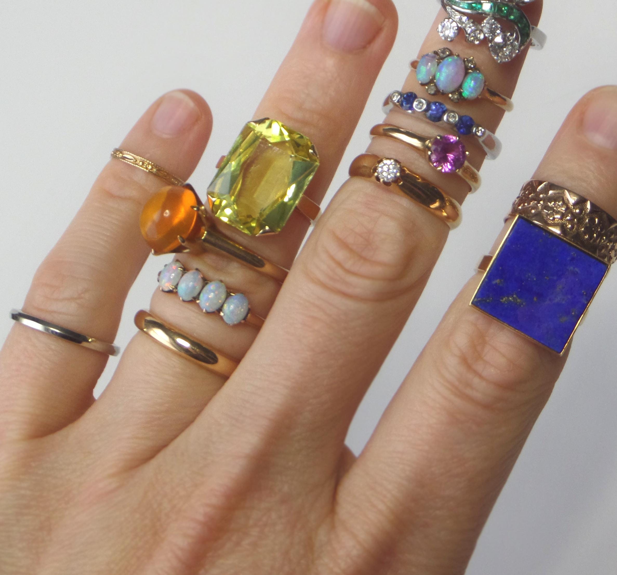1960s Sapphire Ring - Etsy