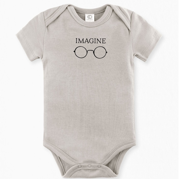 John Lennon Imagine Baby Onesie® | 100% Organic Cotton Infant Bodysuit