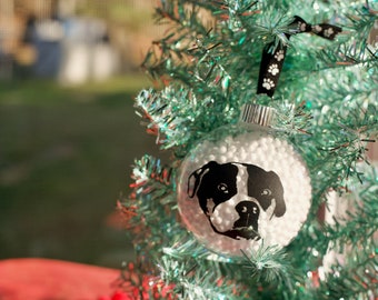 custom pet portrait ornament gifts for her gifts for him hostess gift petlover