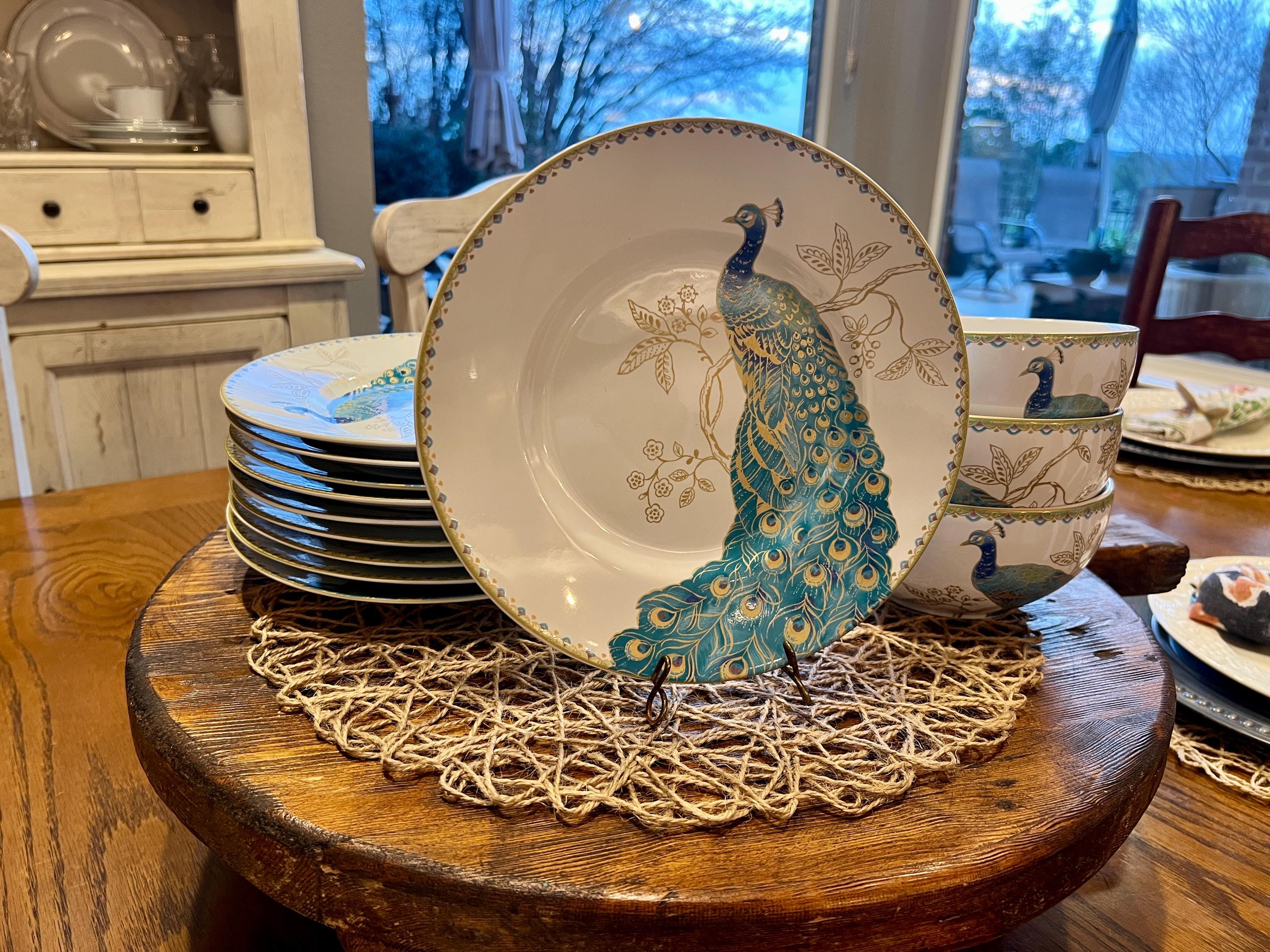 222 Fifth Set Plates - Etsy