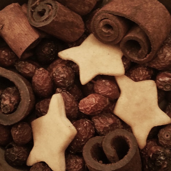Sugar Cookie Fixins ~   Potpourri  -  primitive bowl fillers