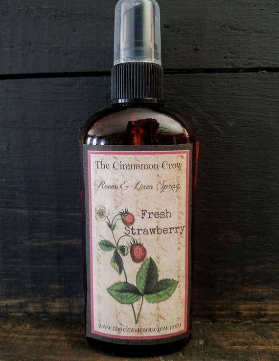 Fresh Strawberry  room and linen spray ~ Scents of Summer
