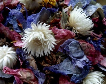 Lilac & Lavender Handcrafted Potpourri with refresher oil